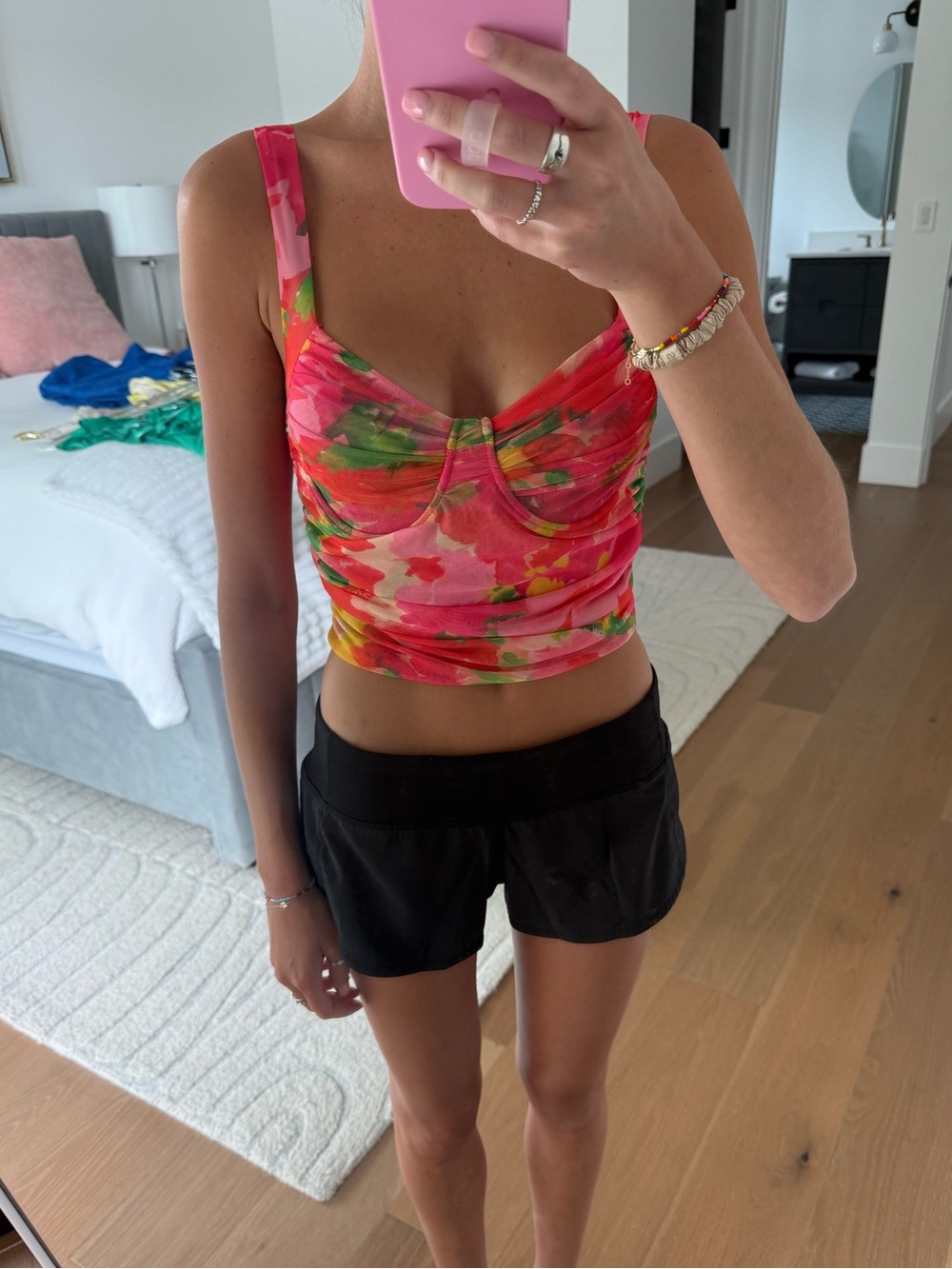 Floral Cropped Zara Top